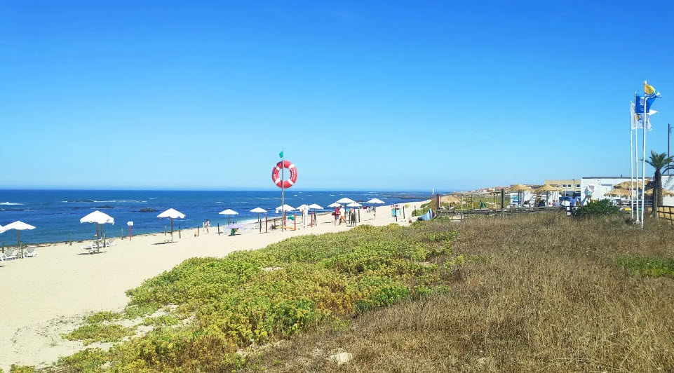 Praia de Moreiró Norte, Labruge, Portugal, Portugal